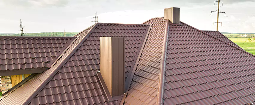 Residential Chimney Flashing Restoration in Huntington, IN