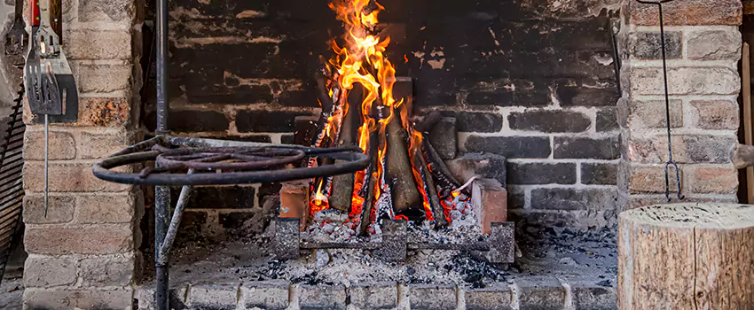 Cracked Electric Fireplace Bricks Repair Services  in Huntington, IN