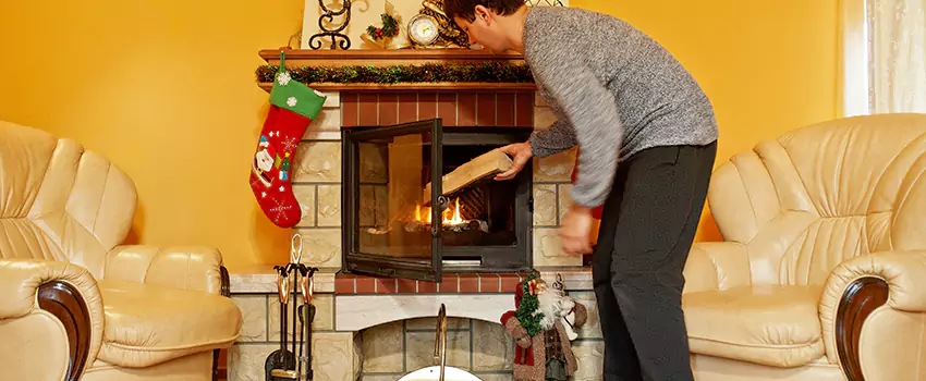 Gas to Wood-Burning Fireplace Conversion Services in Huntington, Indiana