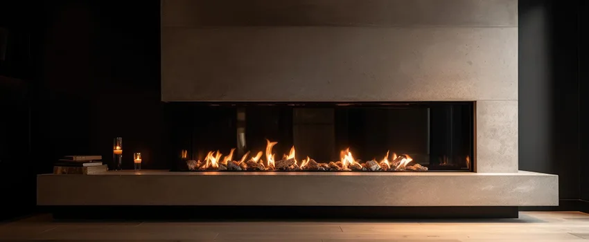 Gas Fireplace Ember Bed Design Services in Huntington, Indiana