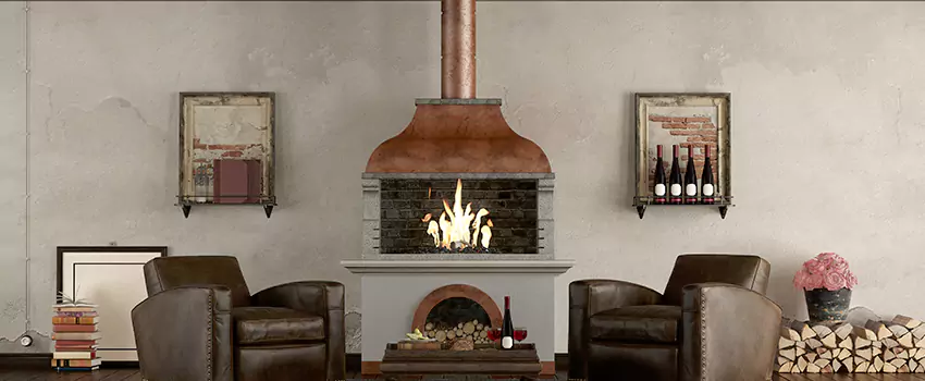Thelin Hearth Products Providence Pellet Insert Fireplace Installation in Huntington, IN