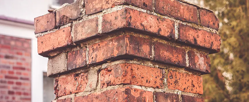 Cracked Chimney Bricks Repair Cost in Huntington, Indiana